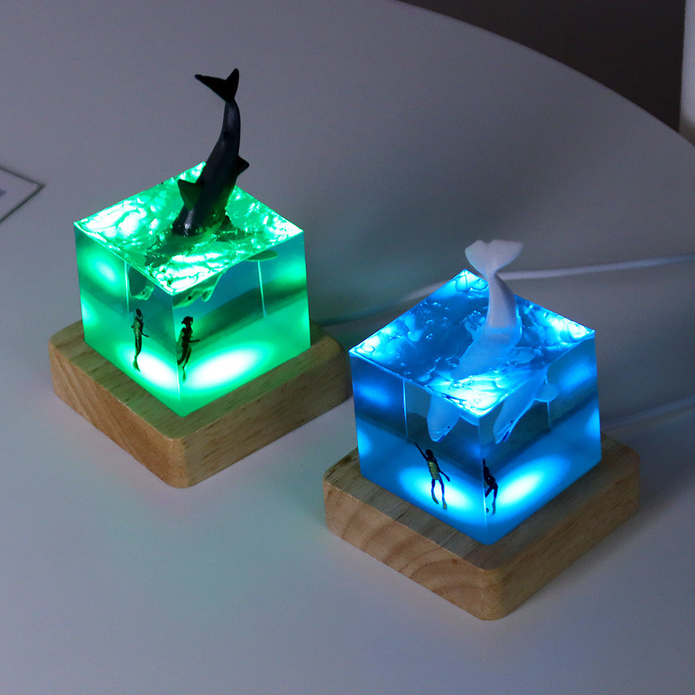 Cube Decoration Luminous Mini Small Night Lamp - Bellarte Enchanté Cube Decoration Luminous Mini Small Night Lamp